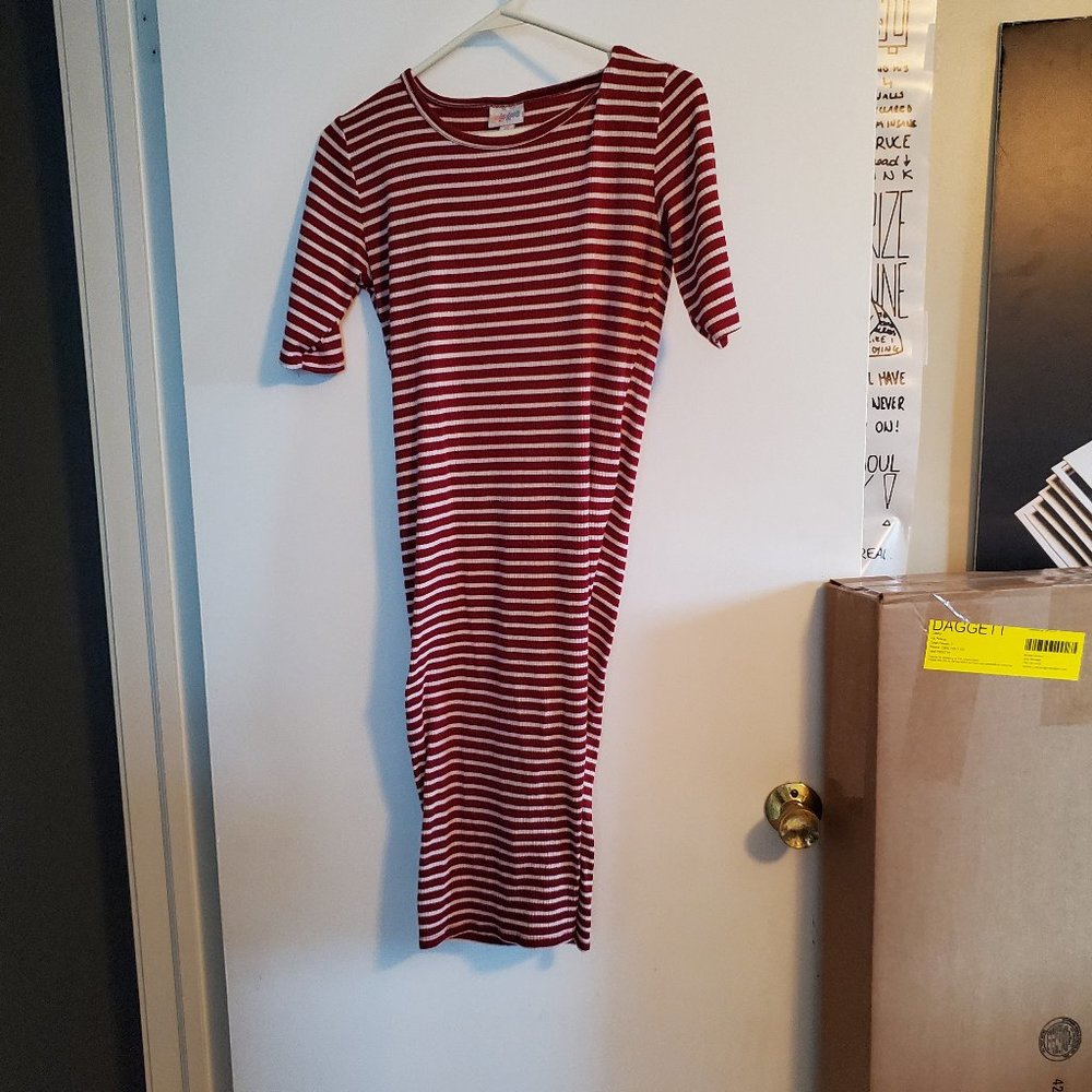 LuluRoe bodycon sweater dress